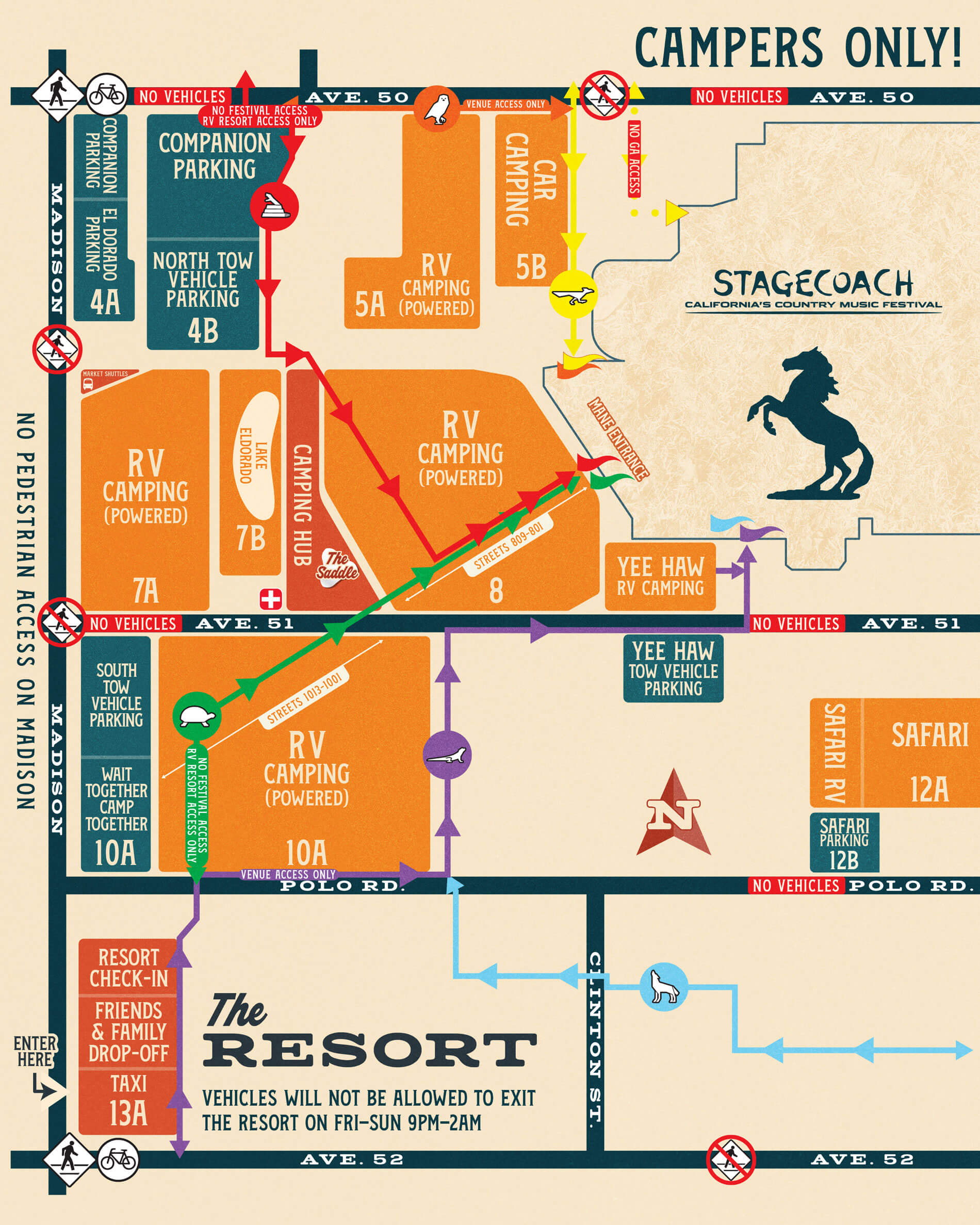 Resort Lot Map