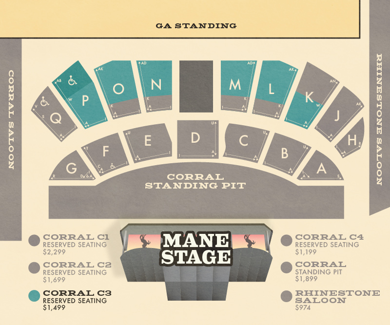 VIP Corral 3 Map