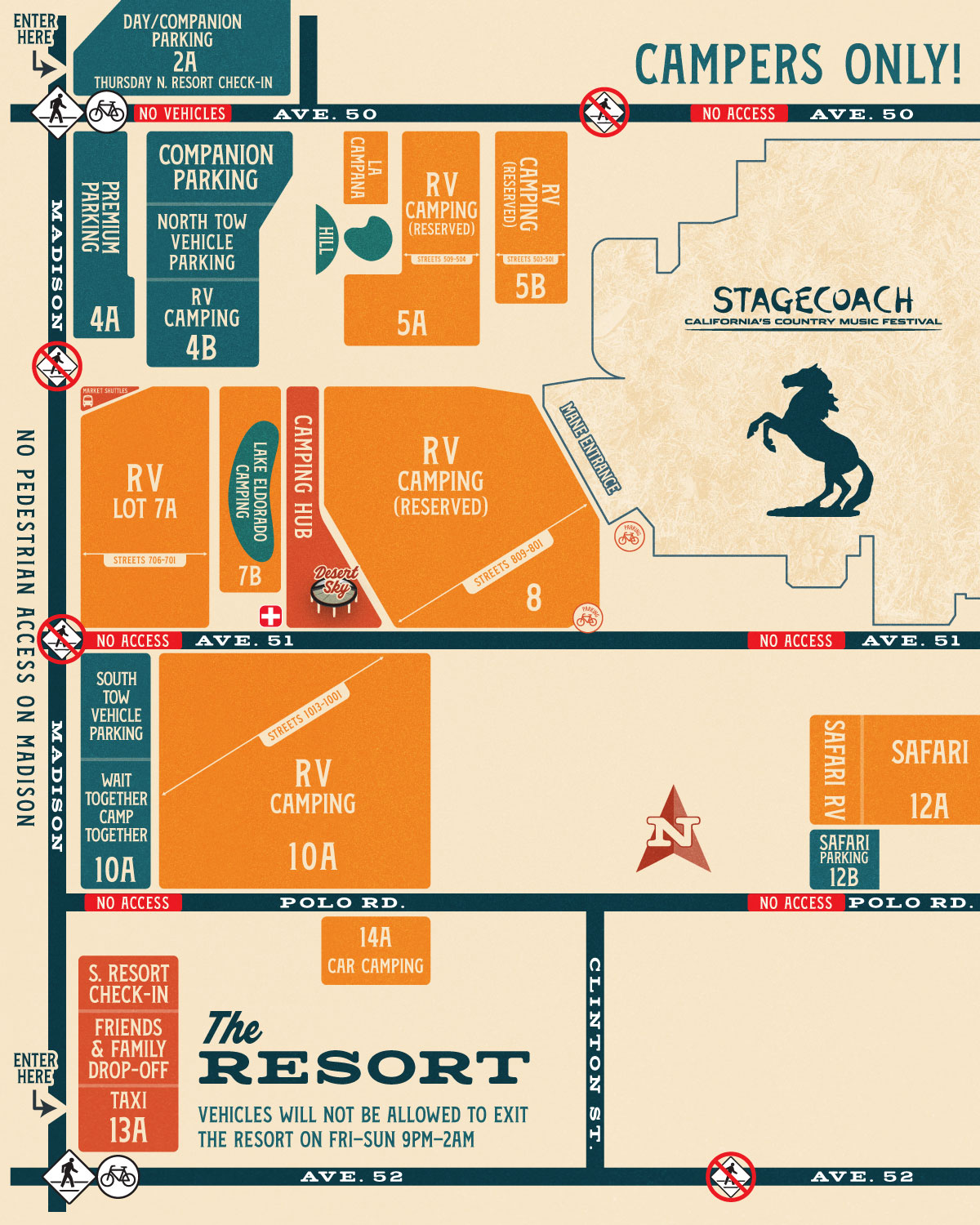 Resort Lot Map