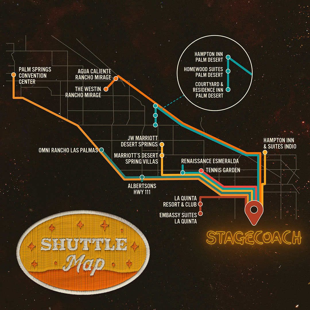 Shuttle Service Map
