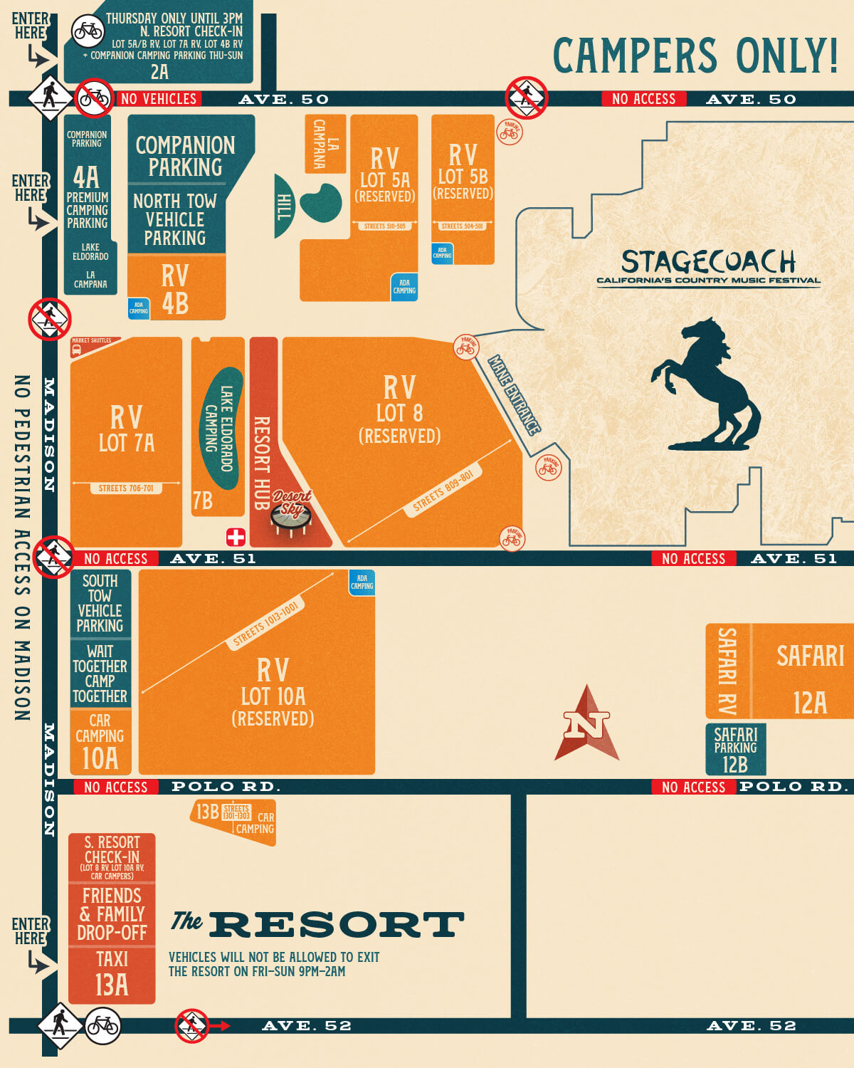 Resort Lot Map