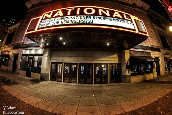 The National Venue Front entrance