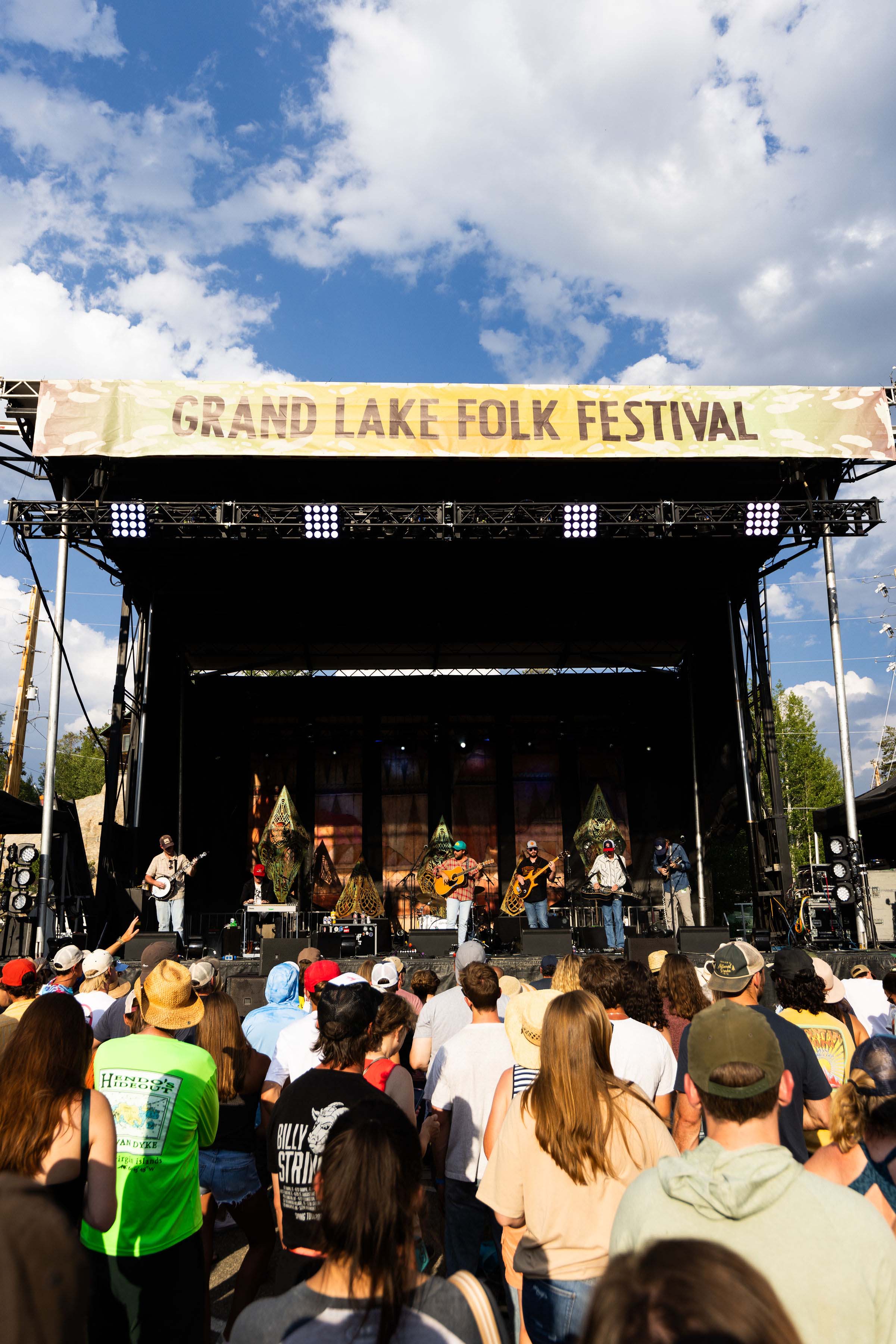 View of stage