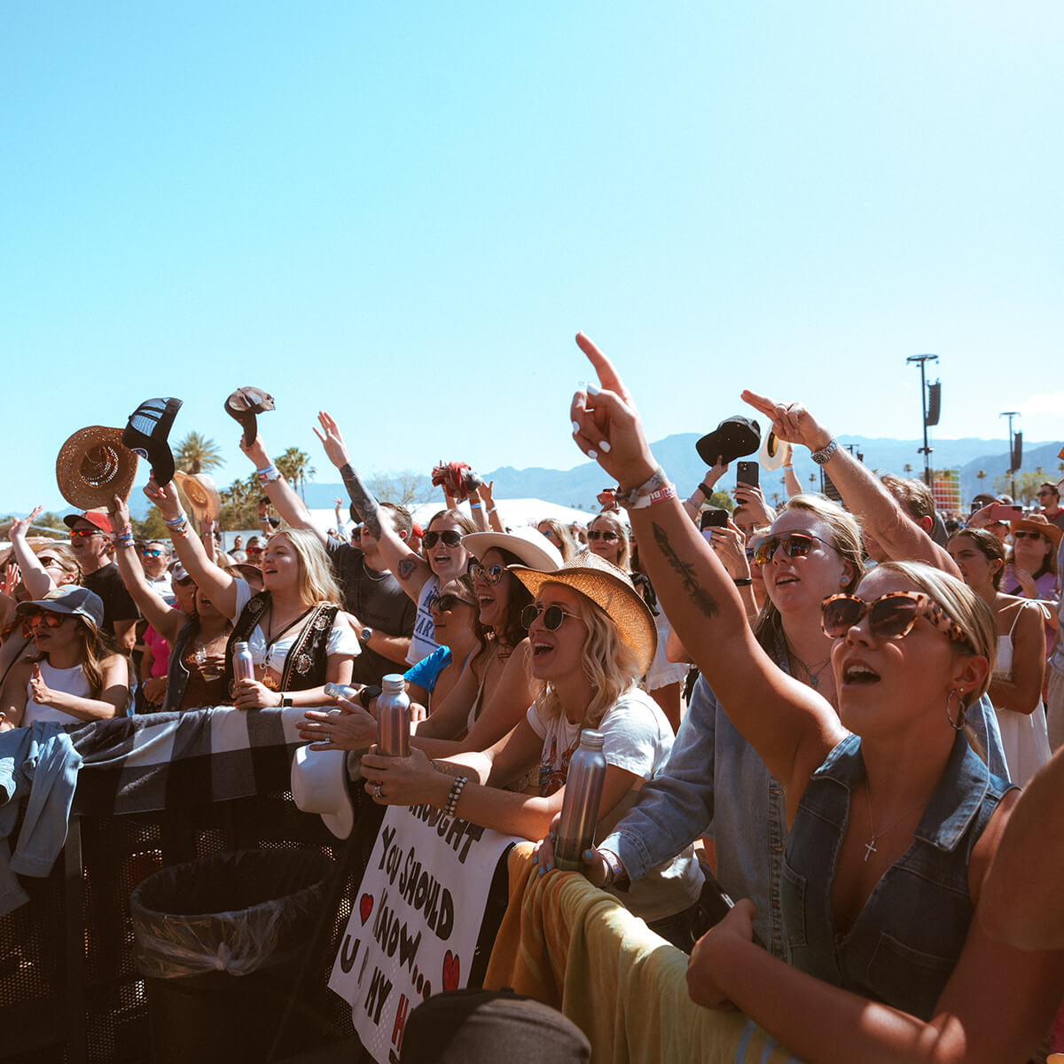 crowd enjoying show