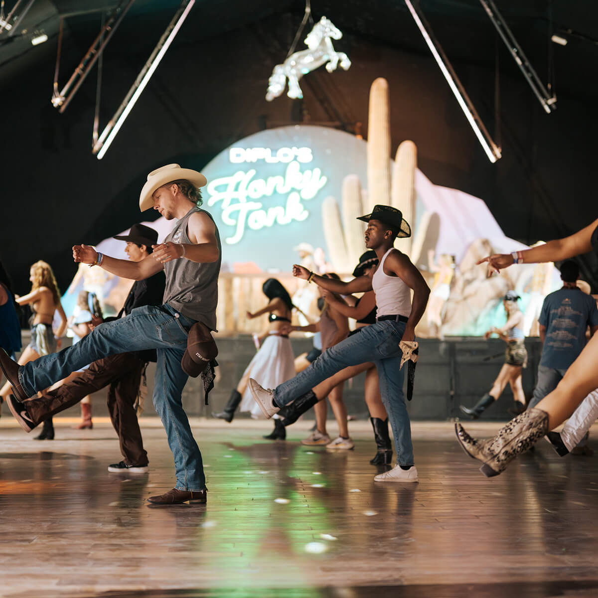 Dancing at the Honky Tonk