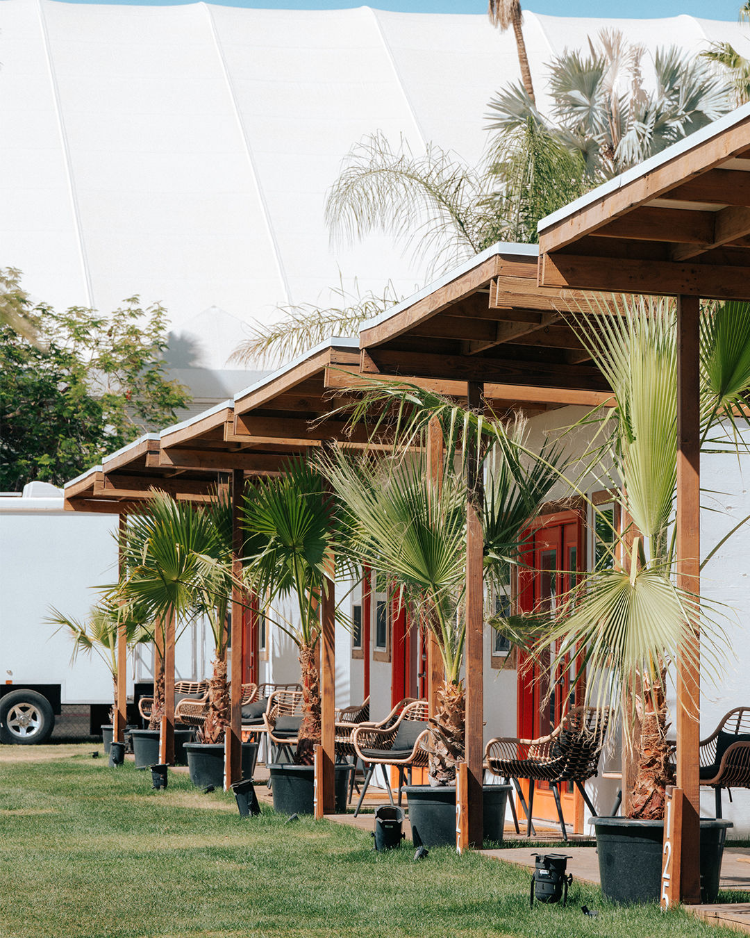 luxury camping