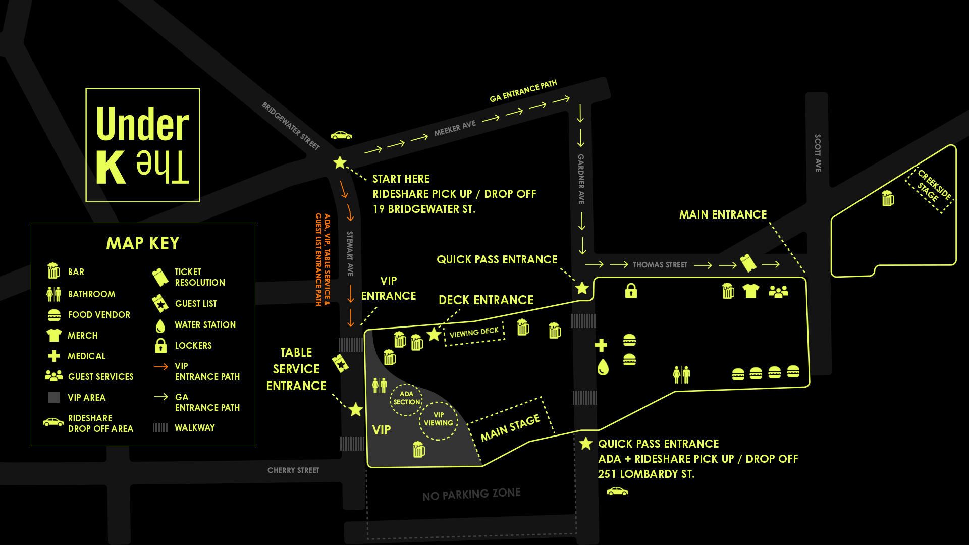 multi-stage map
