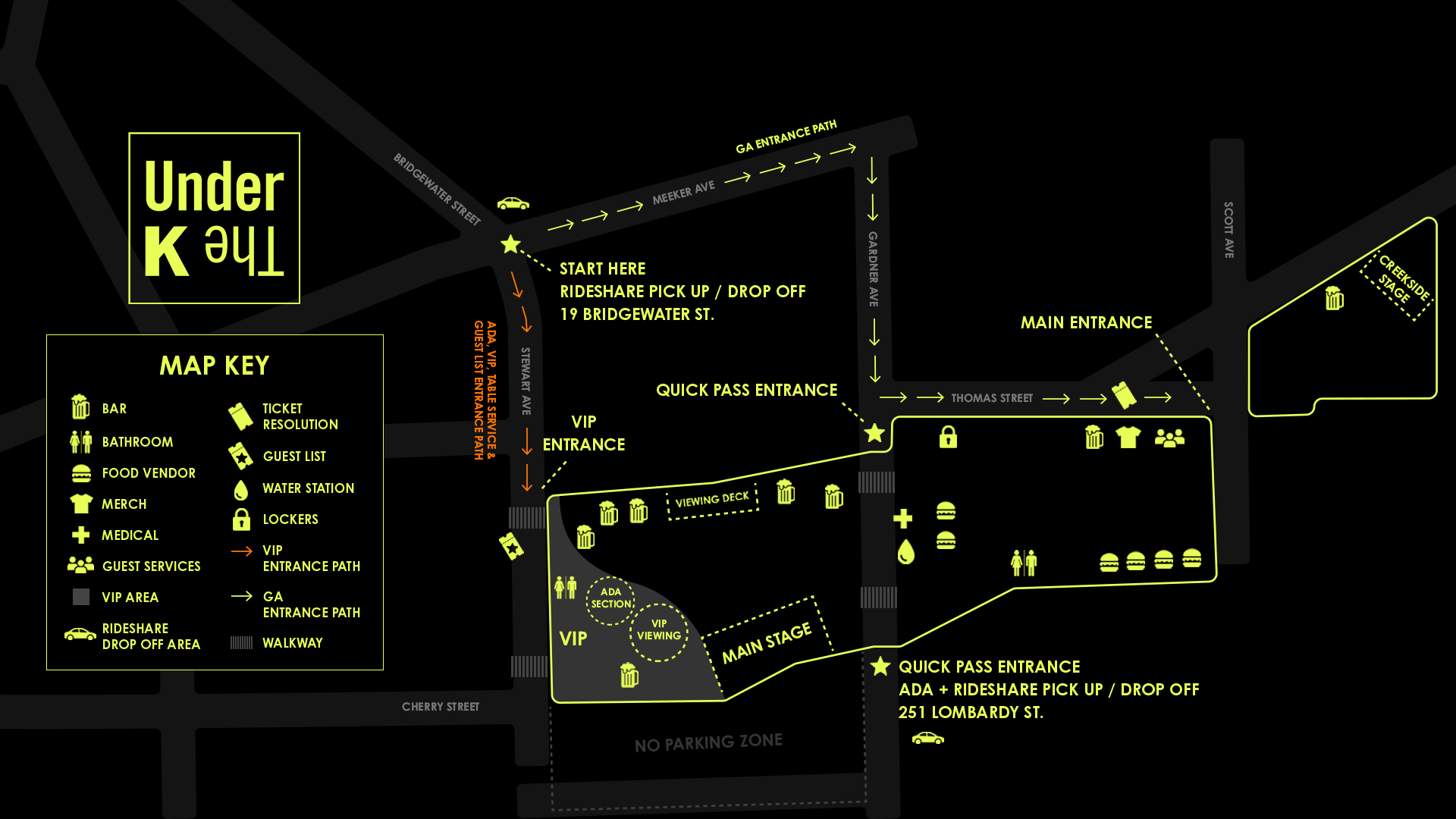 multi-stage map