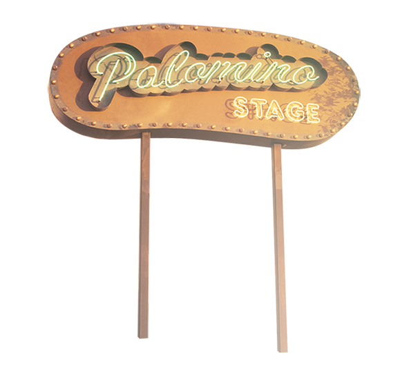 Palomino Stage sign image