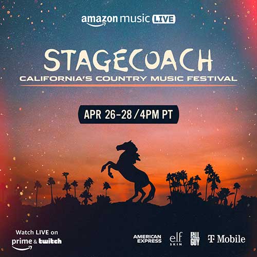 Stagecoach livestream promo poster