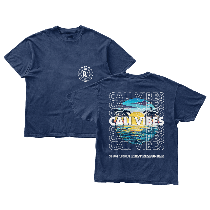 Cali Vibes Fire Foundation Tee