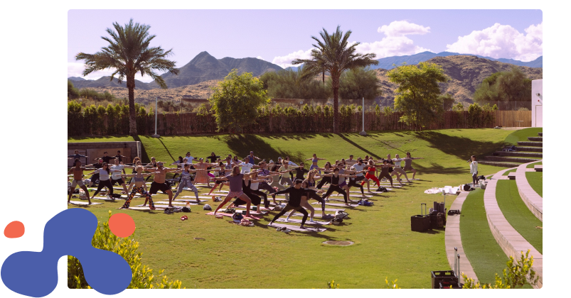 People Doing Yoga on Lawn