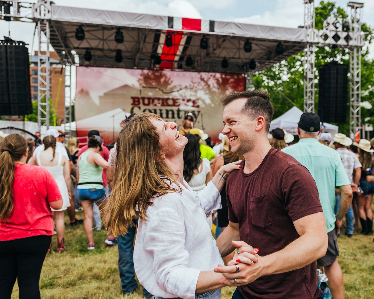 Couple dancing