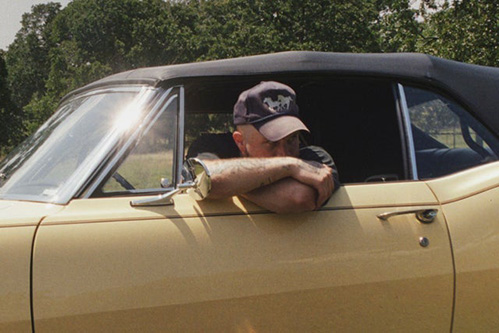 Hanging out in Truck Window