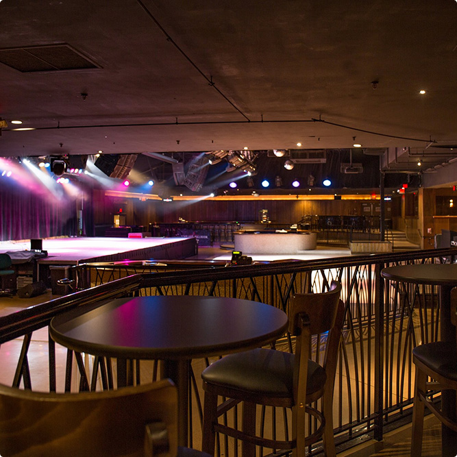 Interior of Starland Ballroom