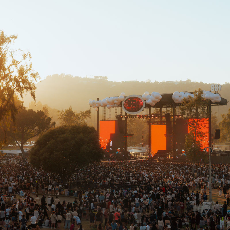 Stage at Sunset