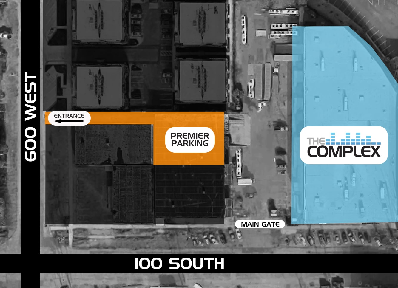 Premier Parking map