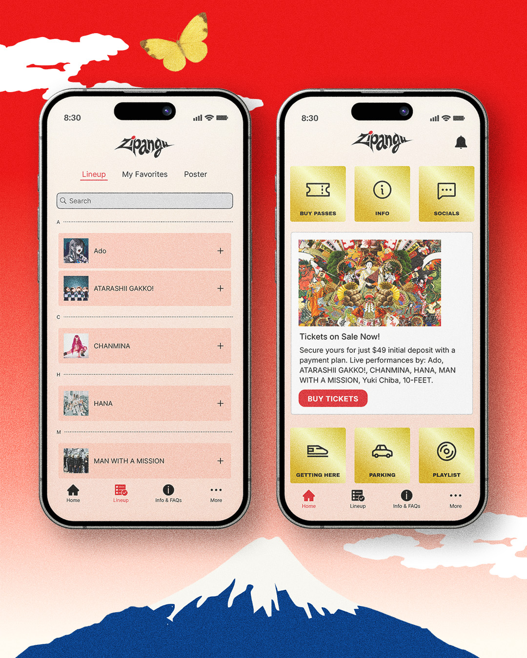 mobile app